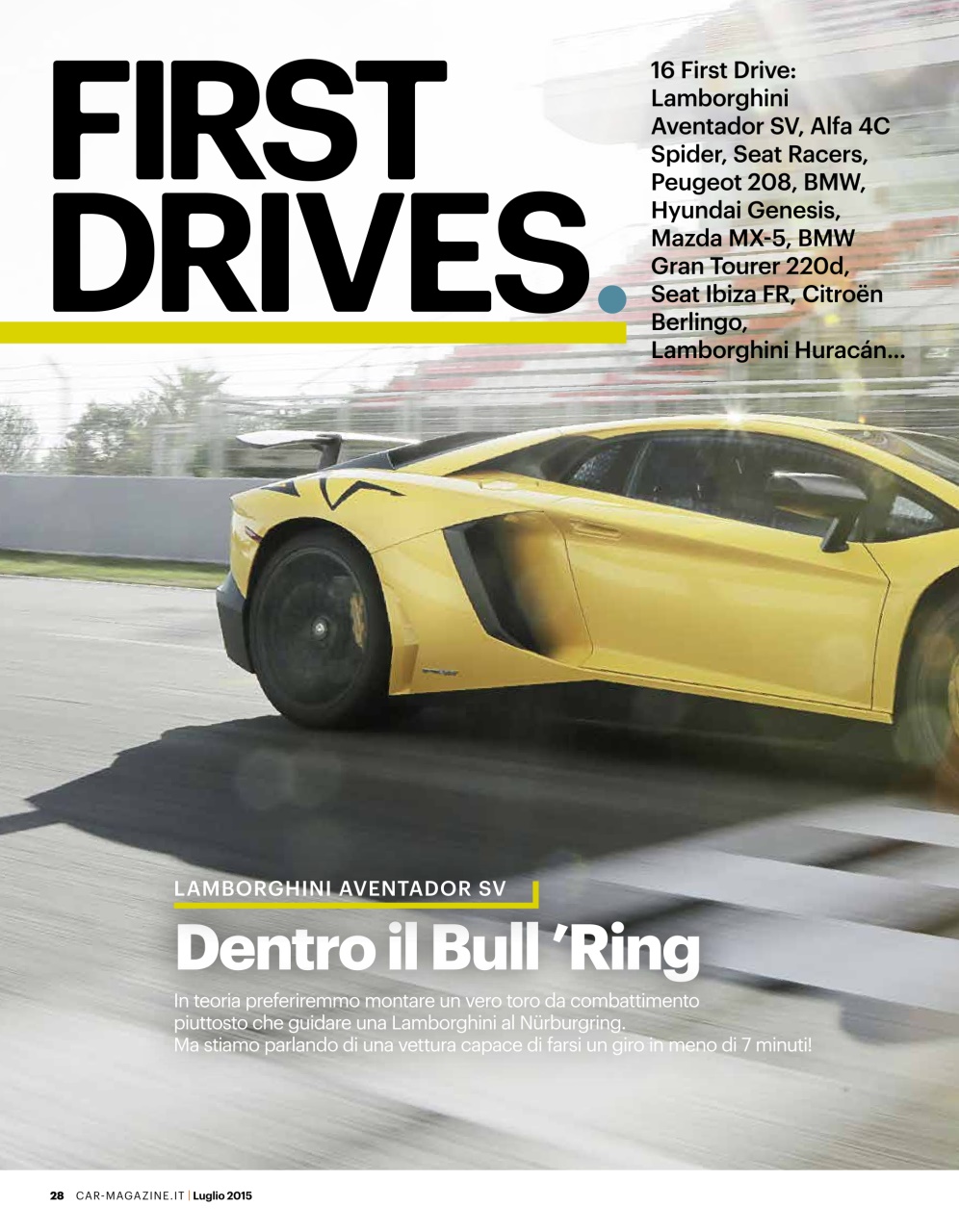 CAR magazine Italia Preview Pages