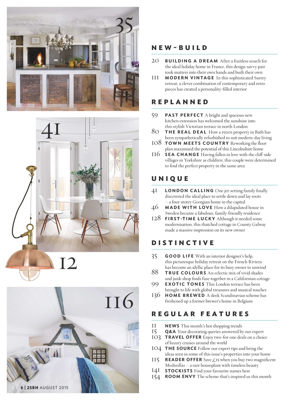 25 Beautiful Homes Preview Pages
