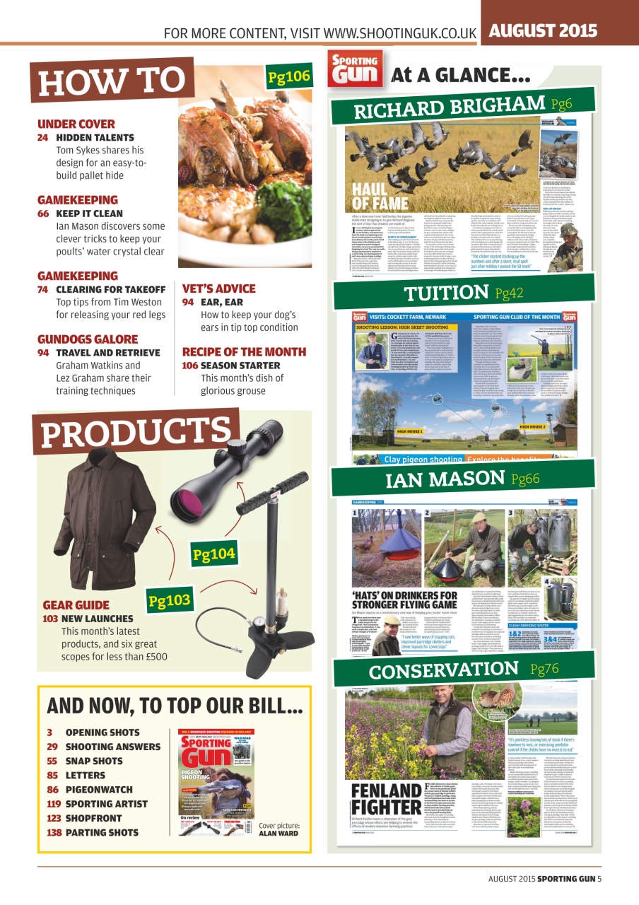 Sporting Gun Preview Pages