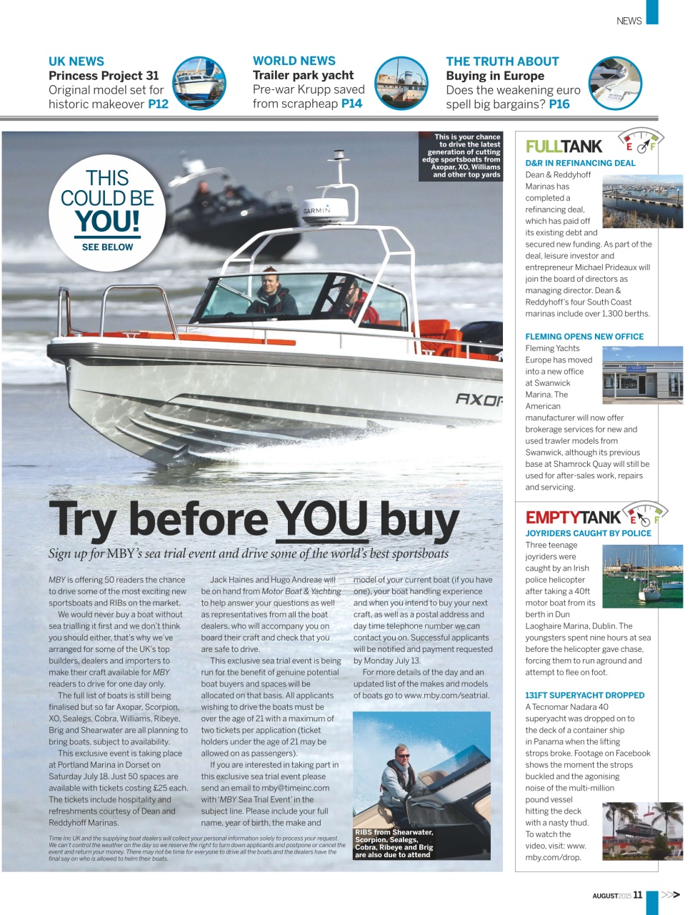 Motorboat & Yachting Preview Pages