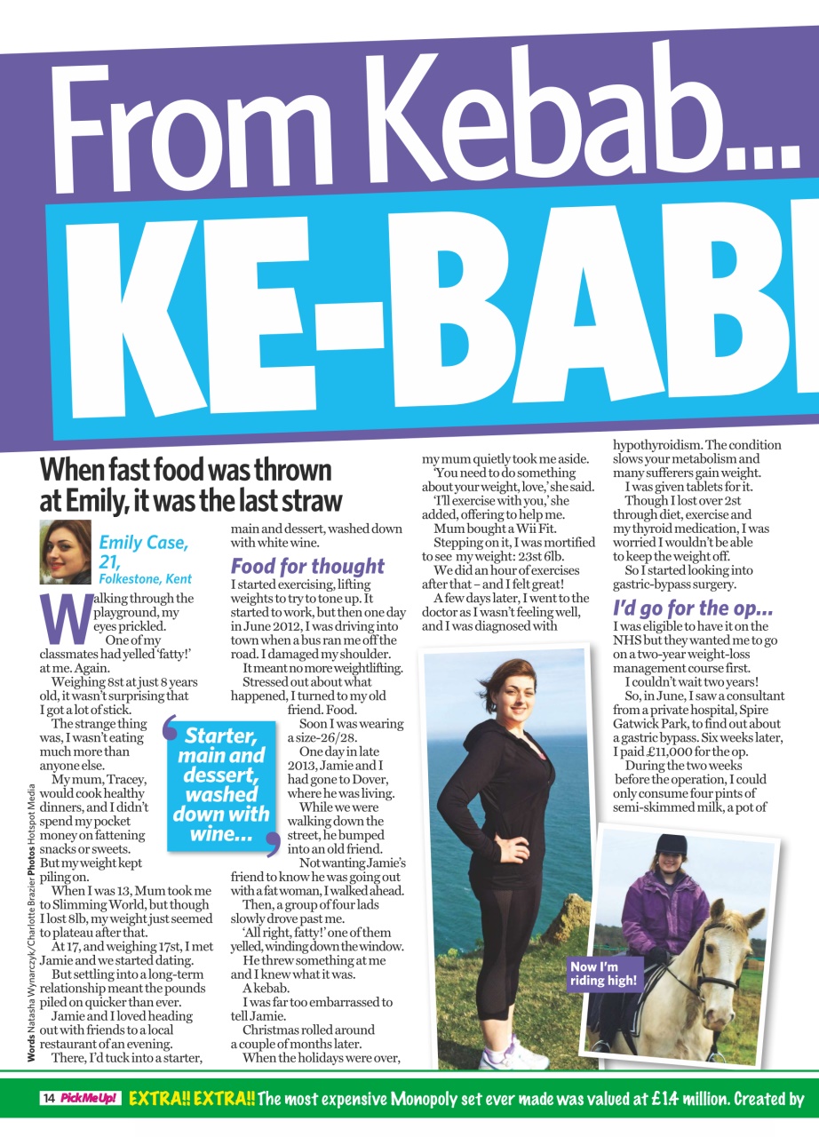 Pick Me Up Preview Pages