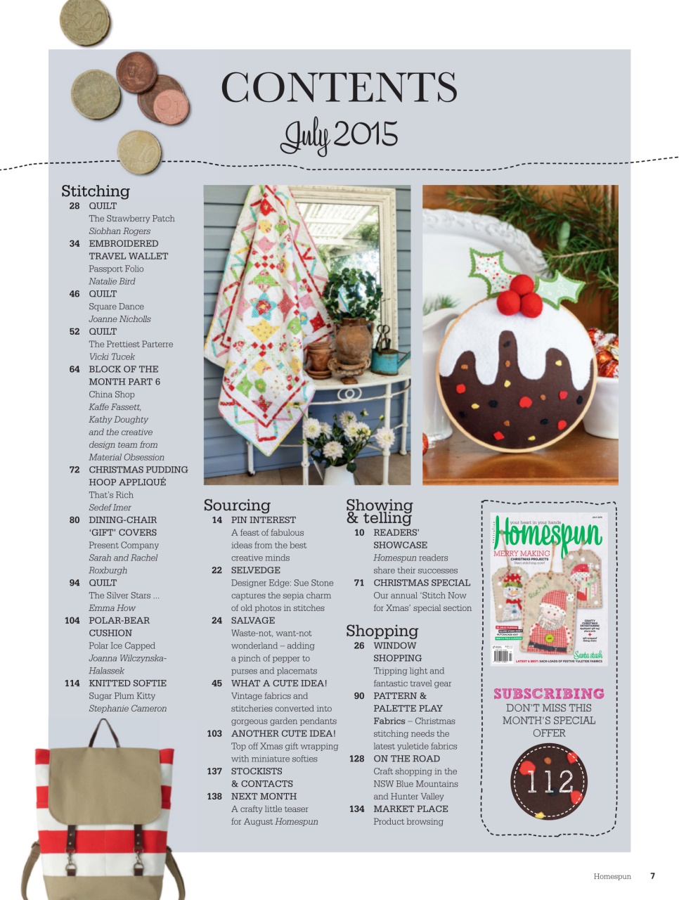 Homespun Preview Pages