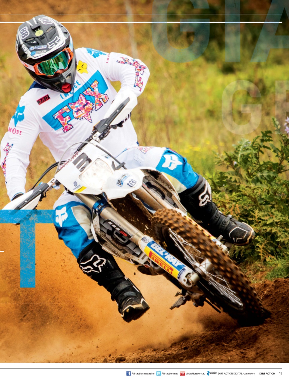 Dirt Action Preview Pages