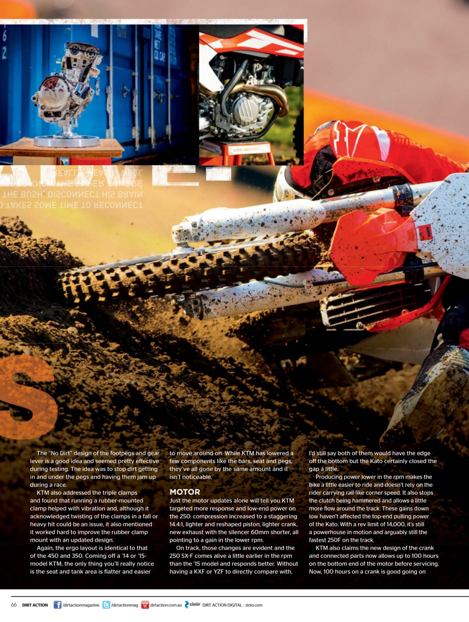 Dirt Action Preview Pages
