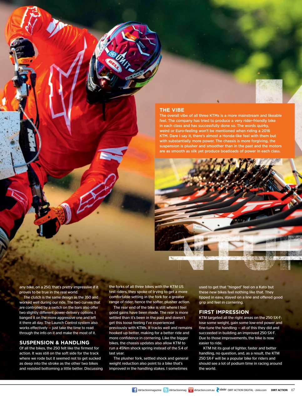 Dirt Action Preview Pages