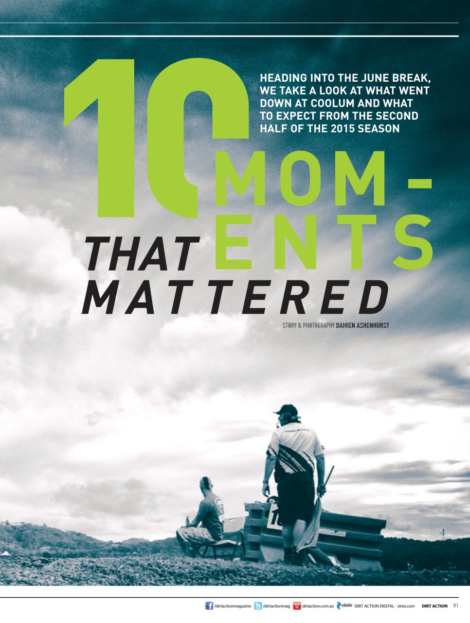 Dirt Action Preview Pages