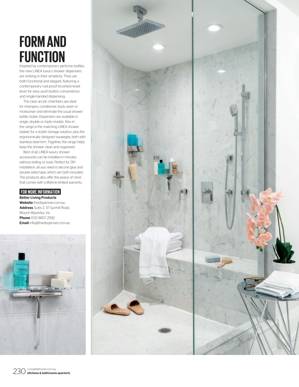 Kitchens & Bathrooms Quarterly Preview Pages