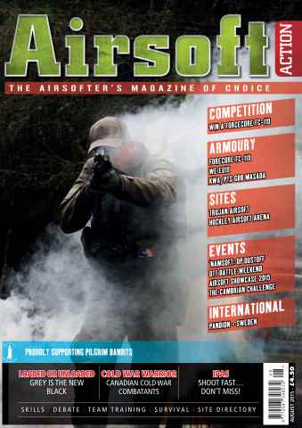 Airsoft Action issue August 2015