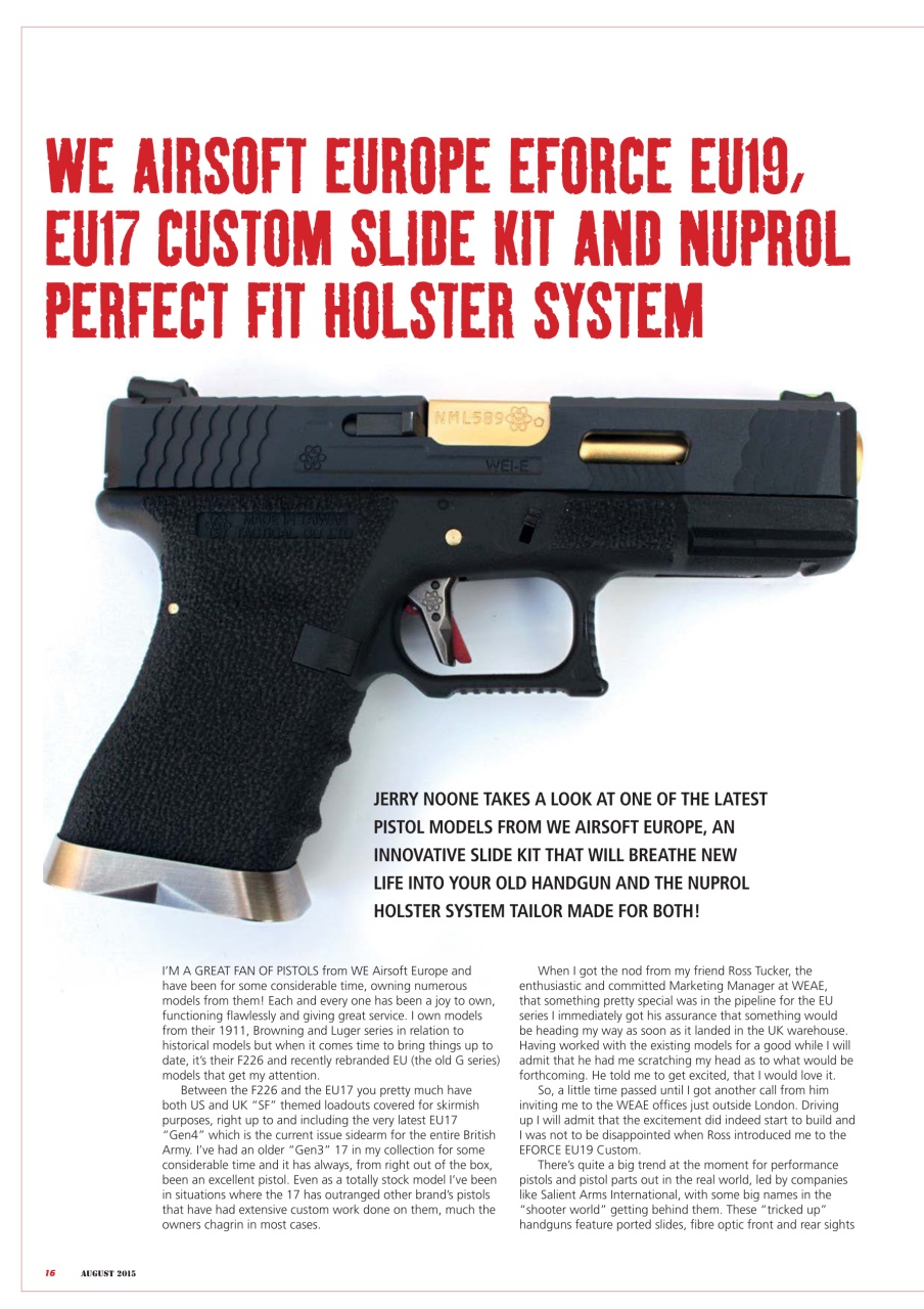 Airsoft Action Preview Pages