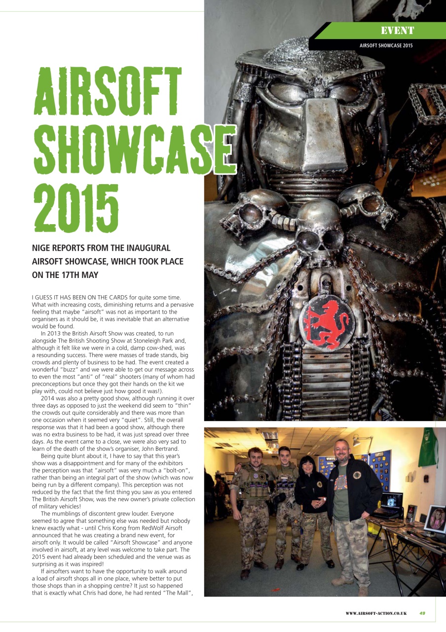 Airsoft Action Preview Pages