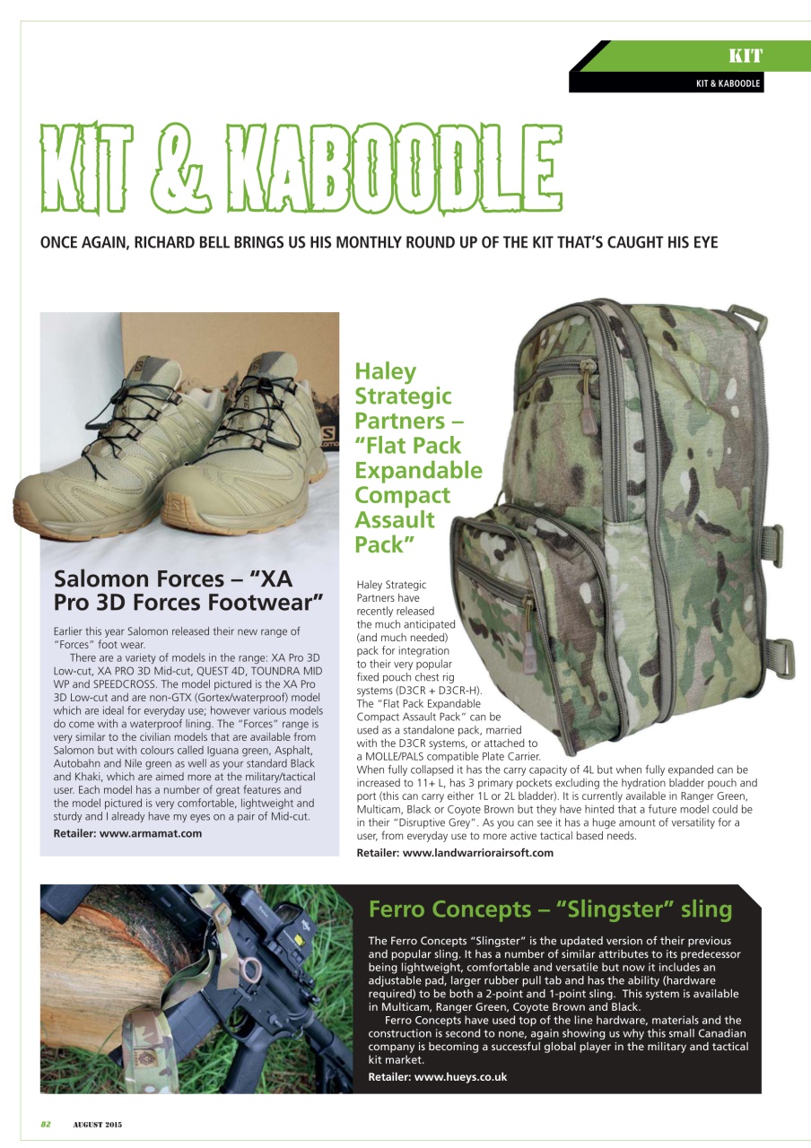 Airsoft Action Preview Pages