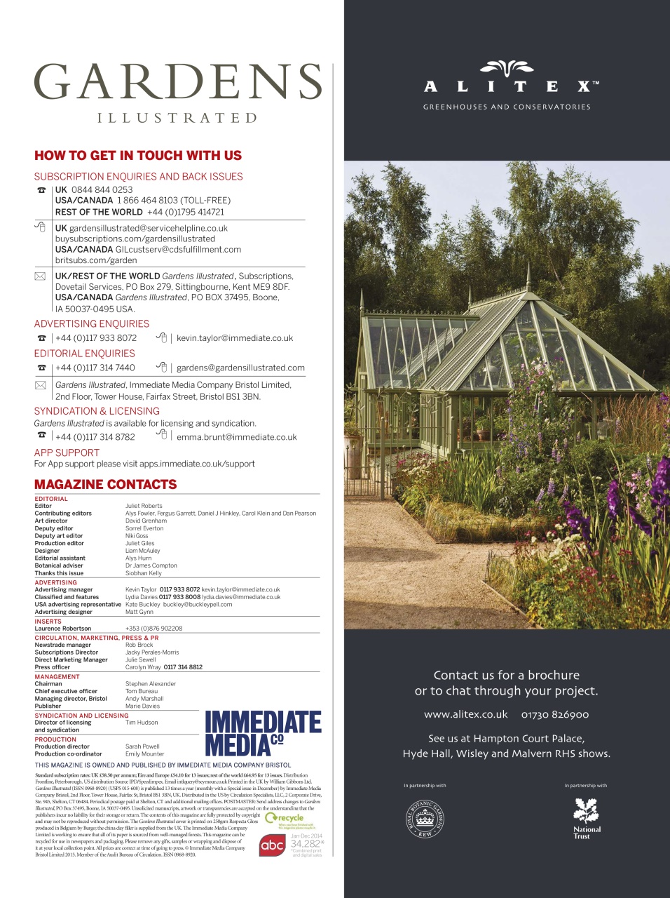 Gardens Illustrated Preview Pages