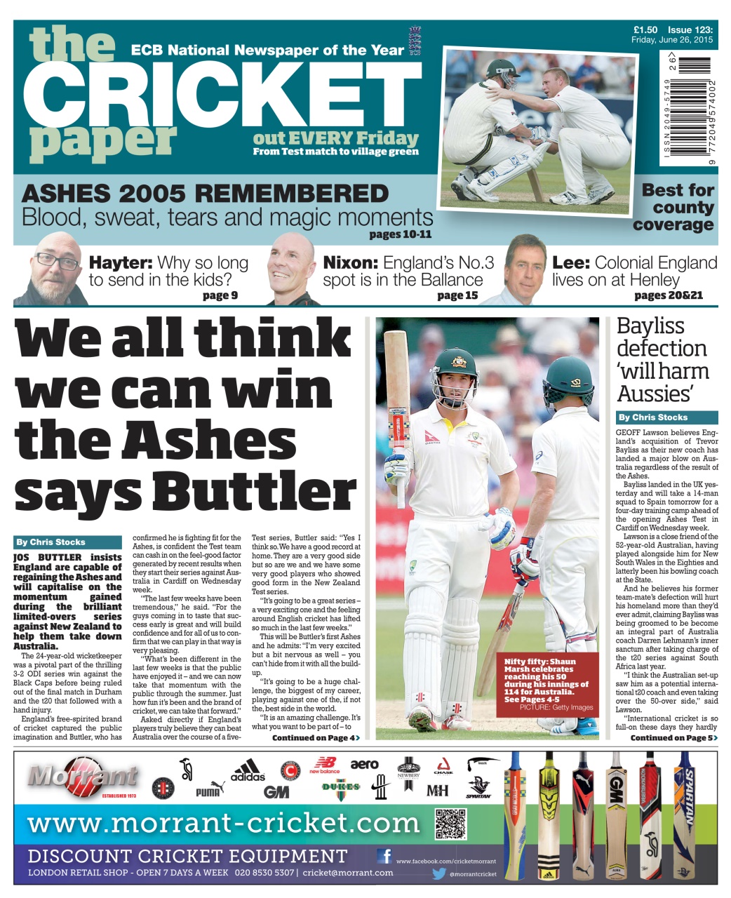 The Cricket Paper Preview Pages