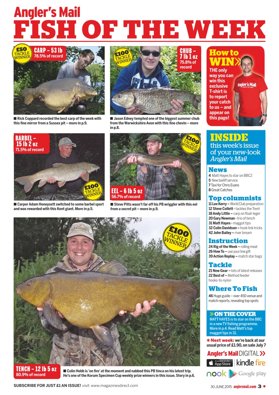 Anglers Mail Preview Pages