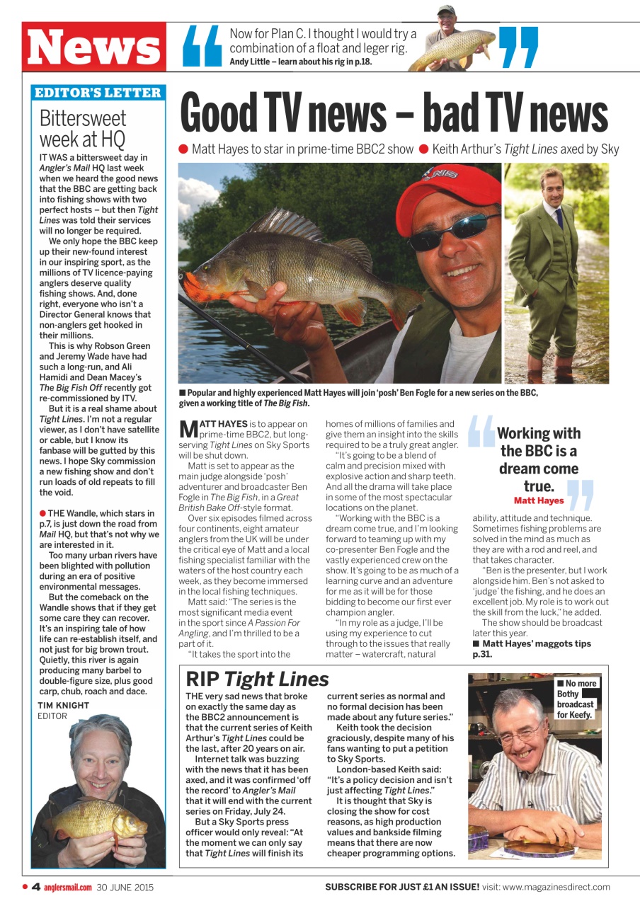 Anglers Mail Preview Pages