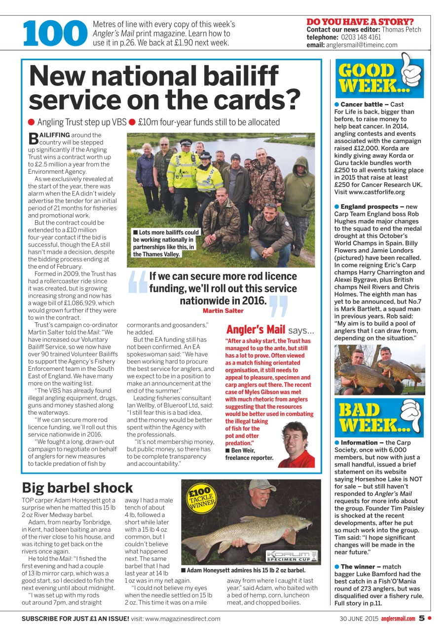 Anglers Mail Preview Pages