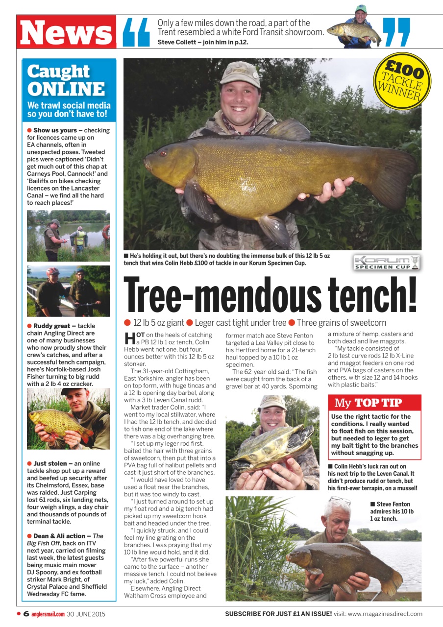 Anglers Mail Preview Pages