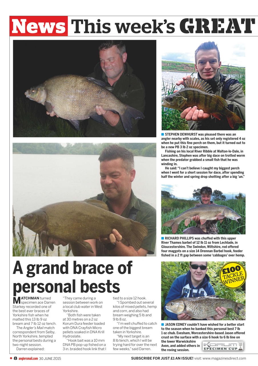 Anglers Mail Preview Pages