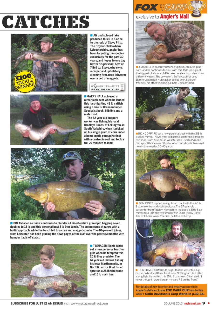Anglers Mail Preview Pages