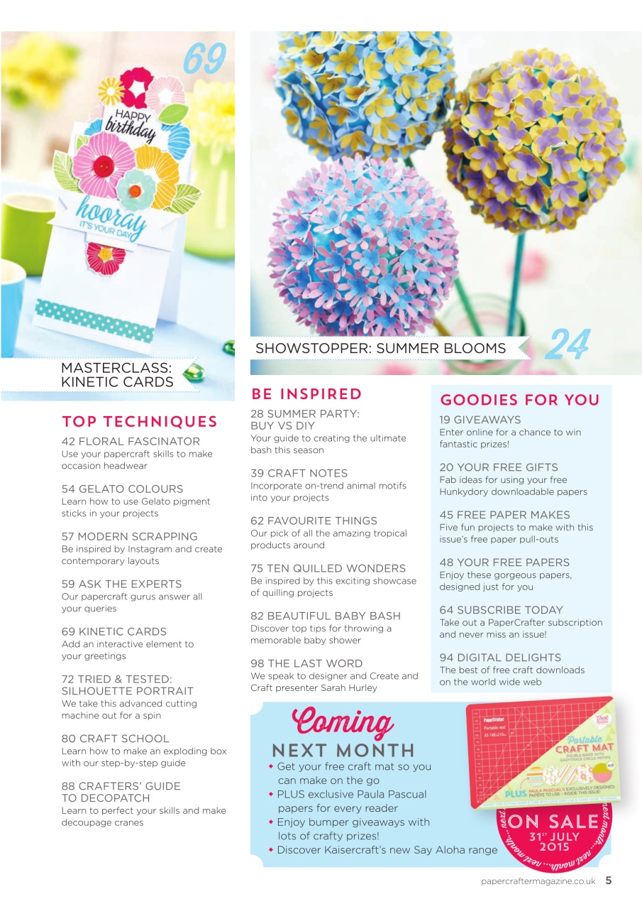 PaperCrafter Preview Pages