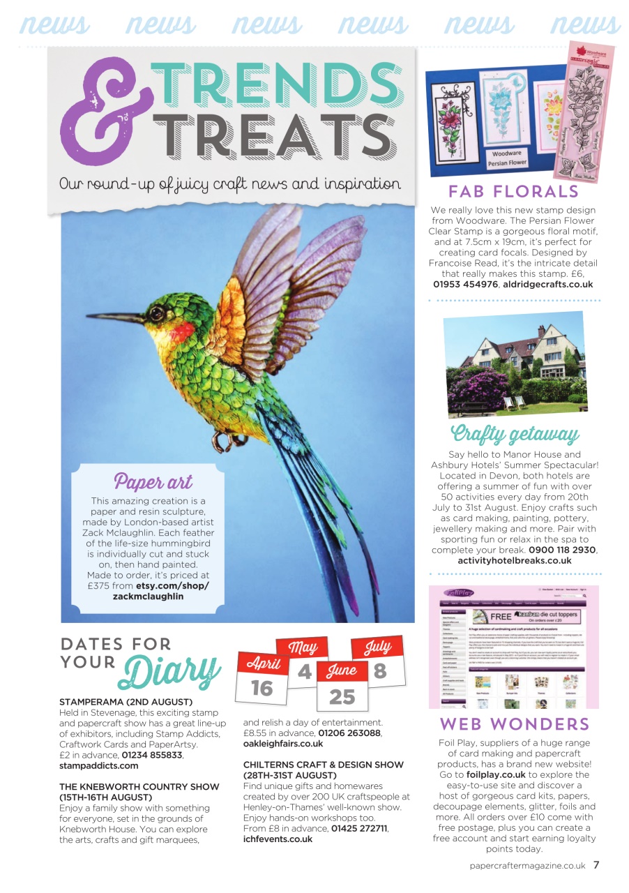 PaperCrafter Preview Pages