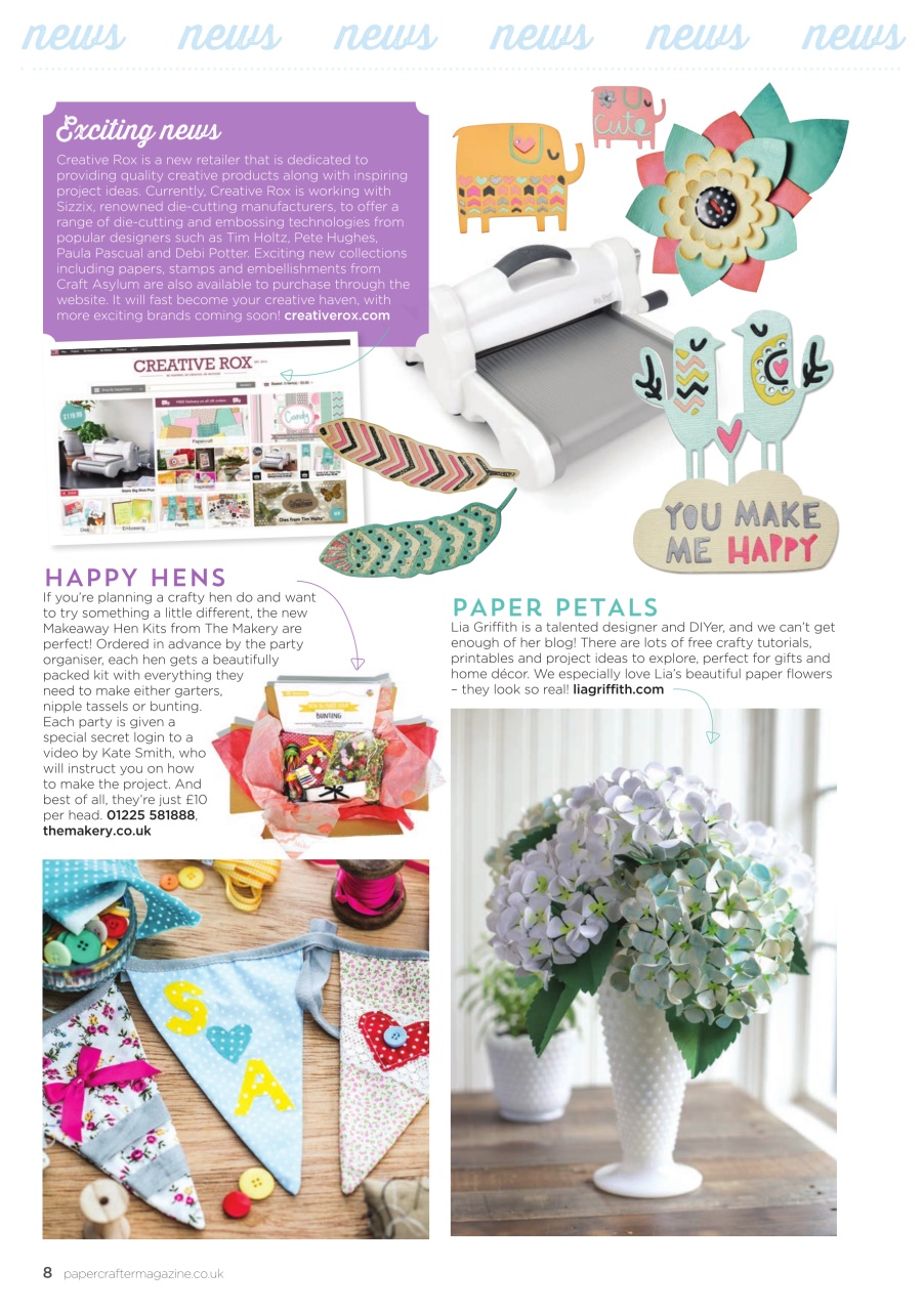 PaperCrafter Preview Pages