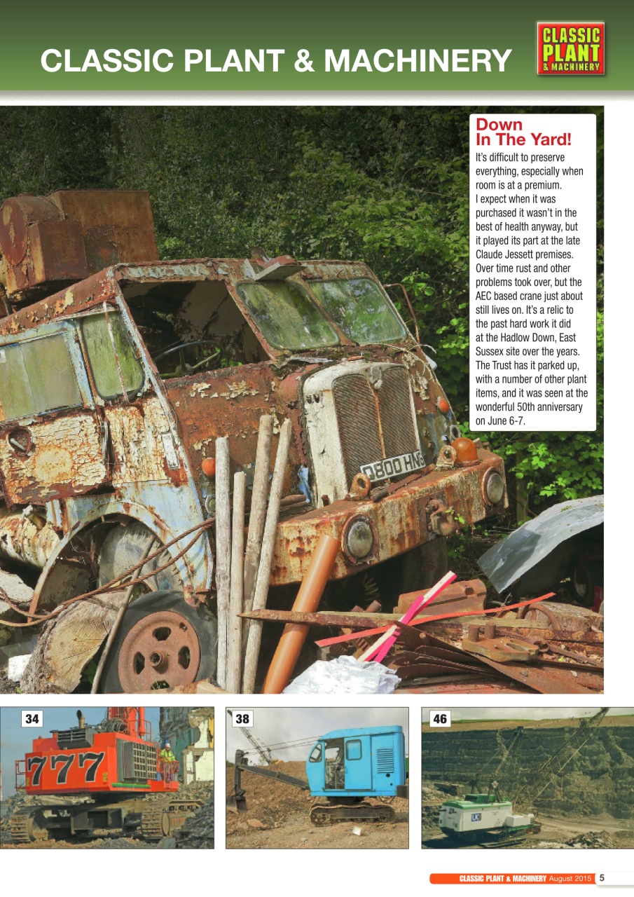 Classic Plant & Machinery Preview Pages