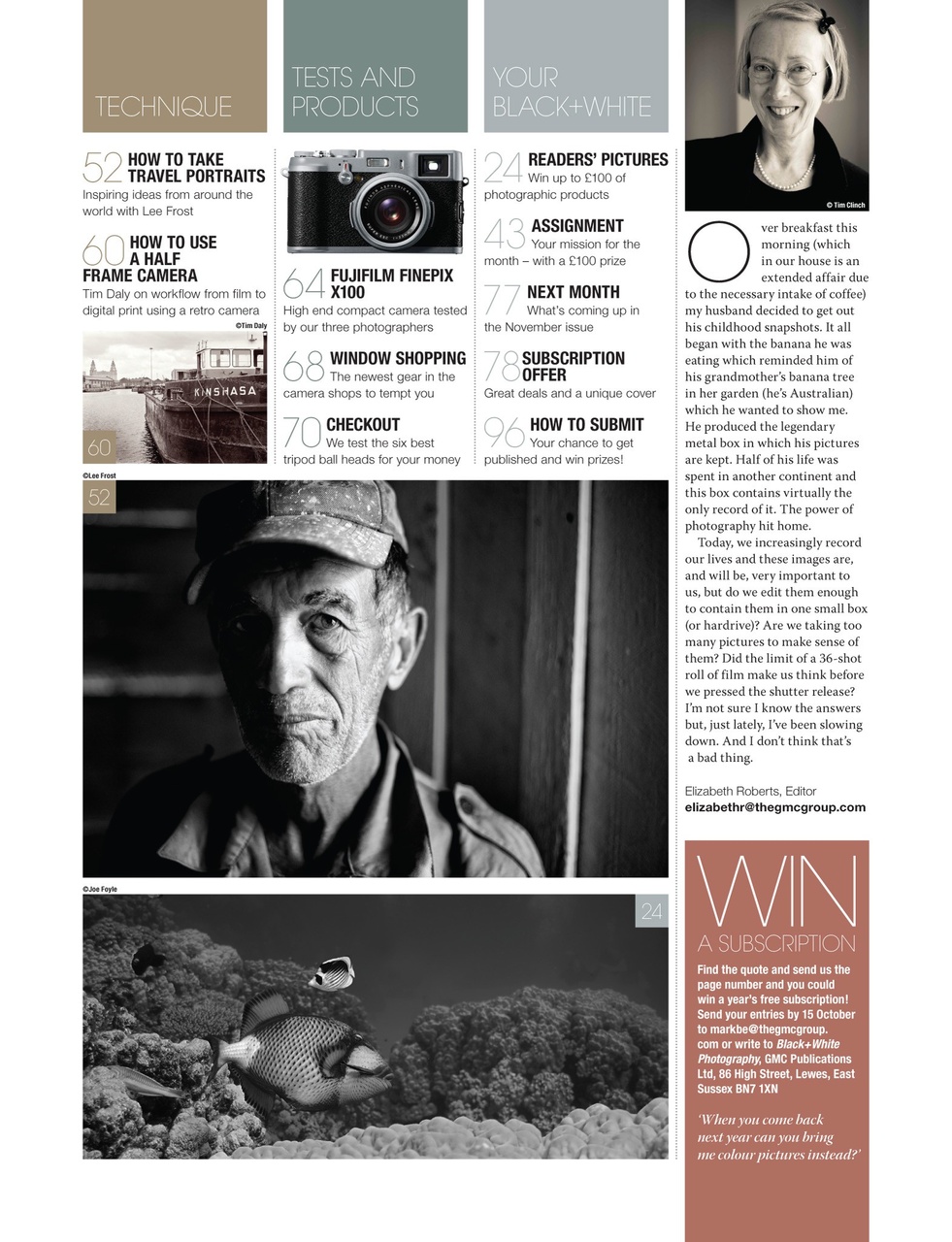 Black+White Photography Preview Pages