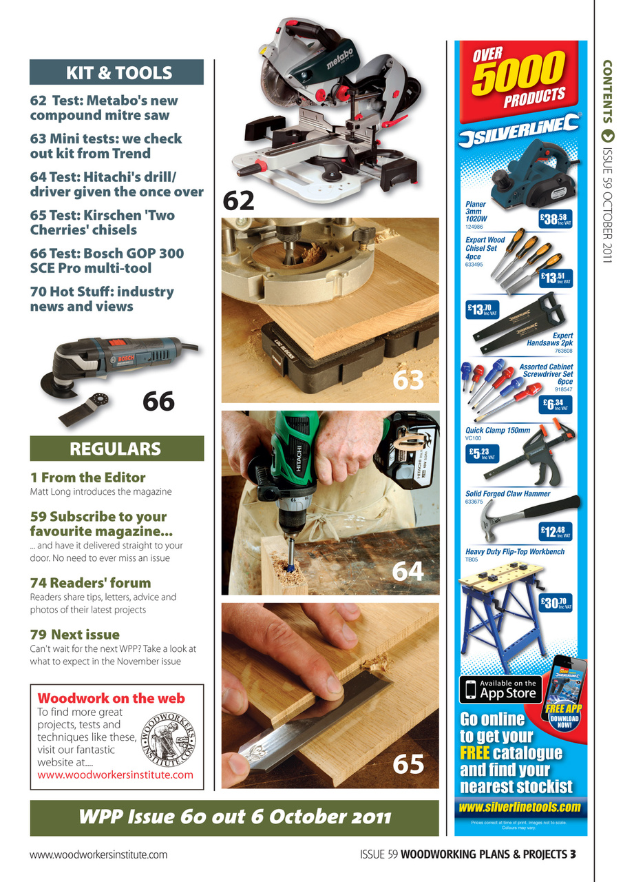 Woodworking Crafts Magazine Preview Pages