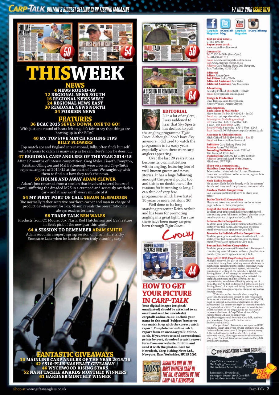 Carp-Talk Preview Pages