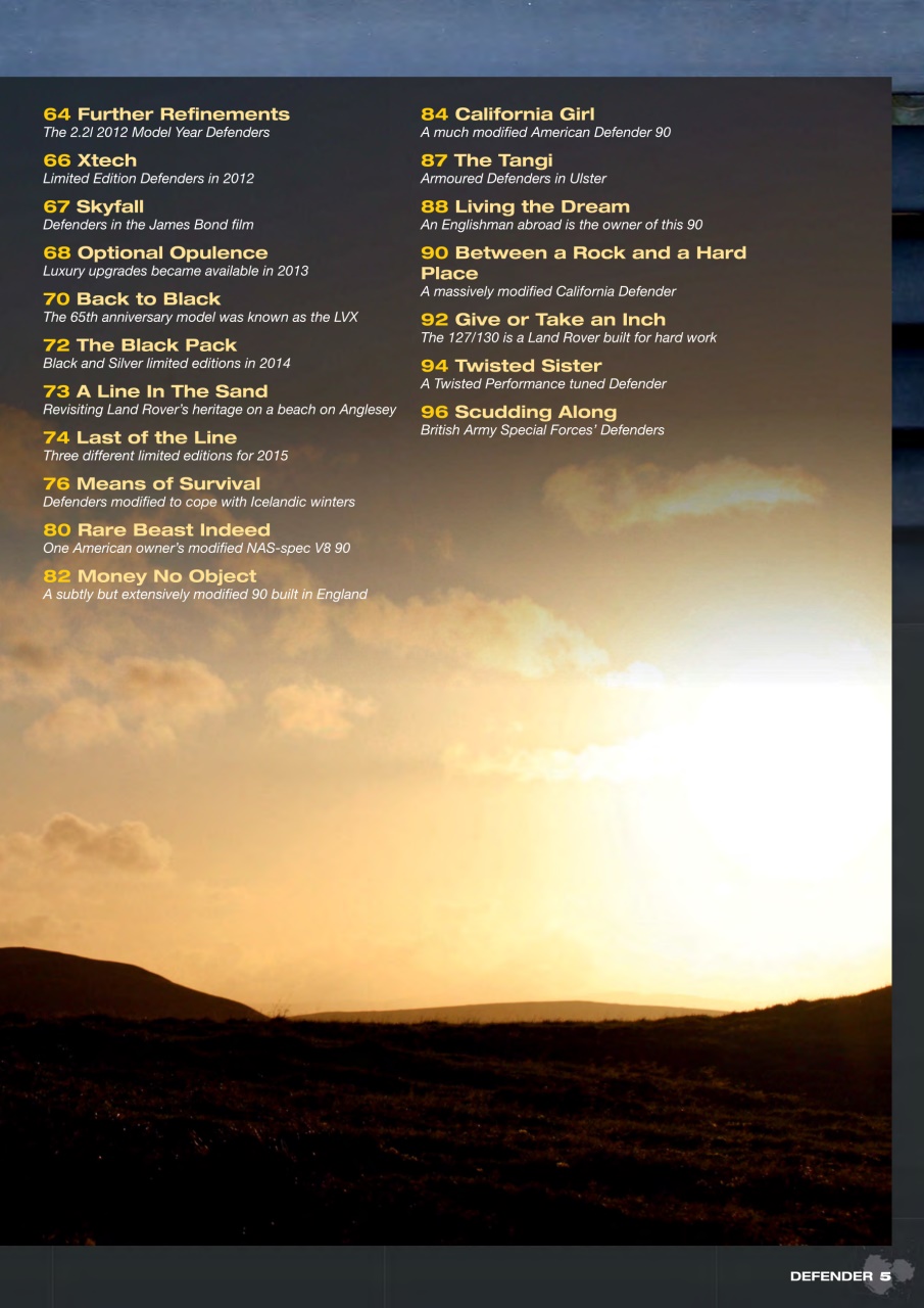 Classic Land Rover Magazine Preview Pages