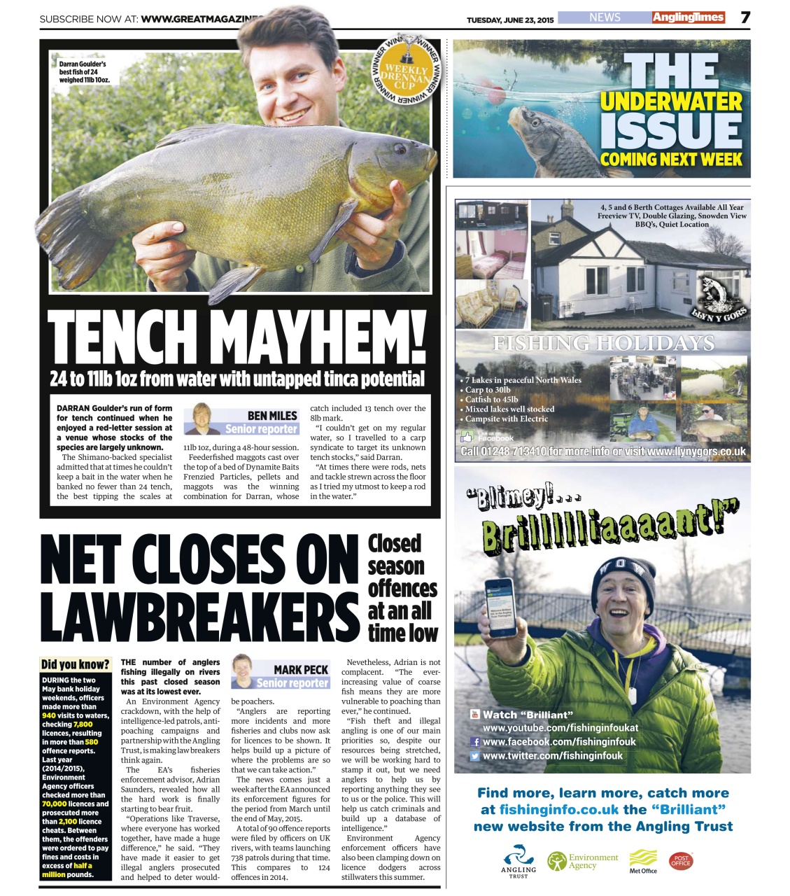 Angling Times Preview Pages