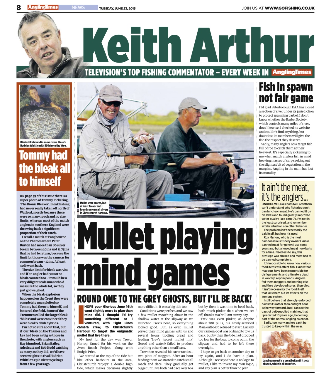 Angling Times Preview Pages