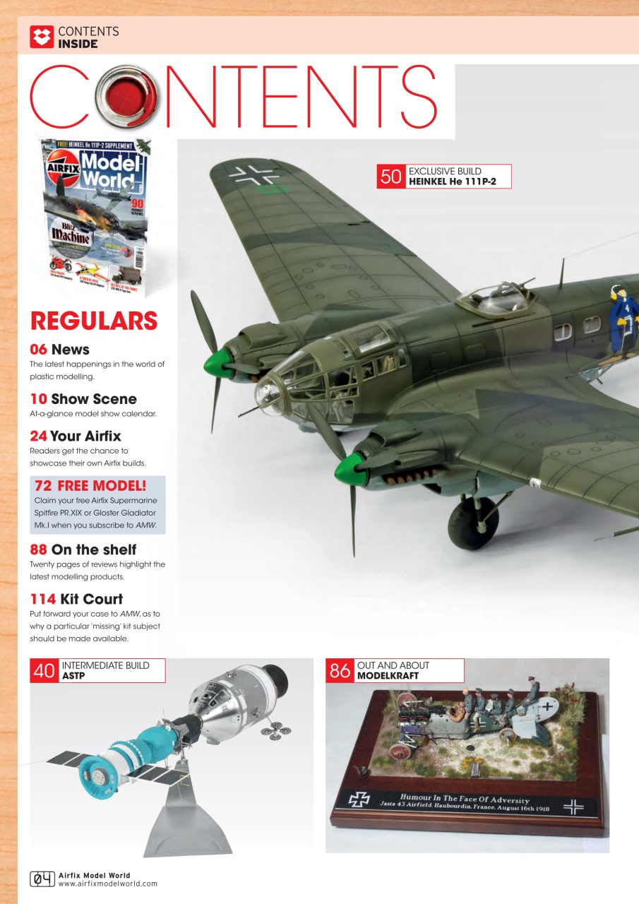 Airfix Model World Preview Pages
