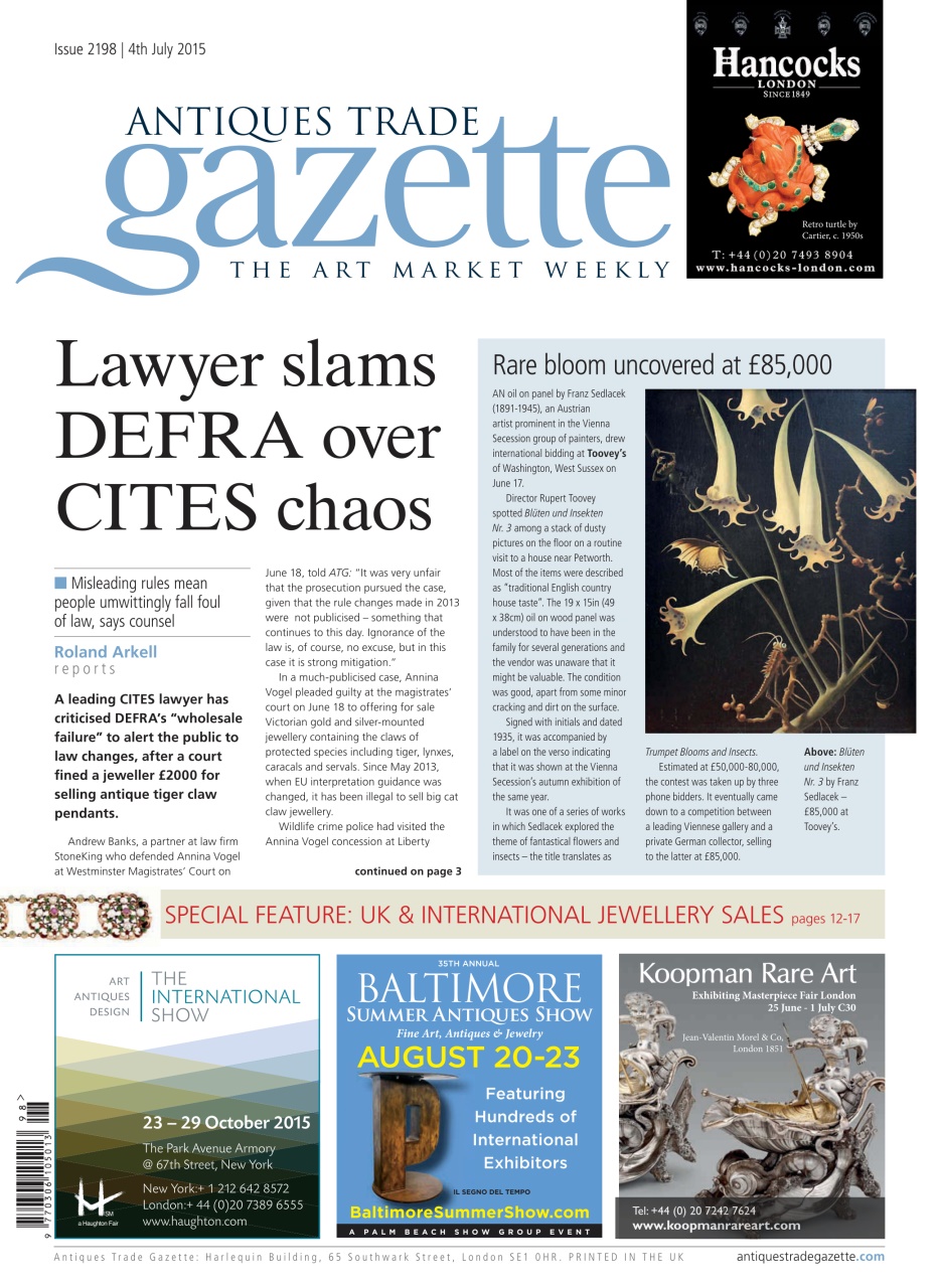 Antiques Trade Gazette Preview Pages