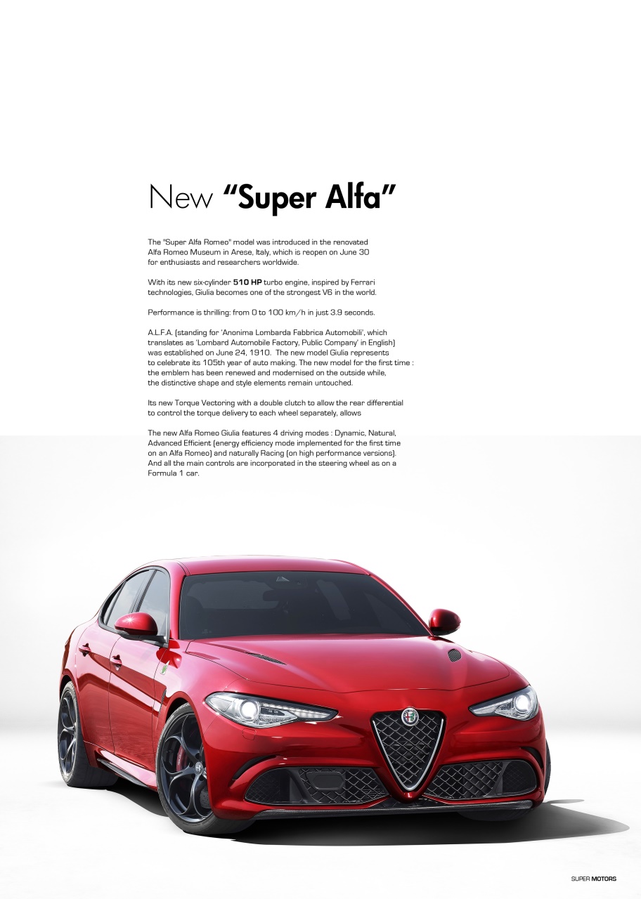 SUPER MOTORS Preview Pages
