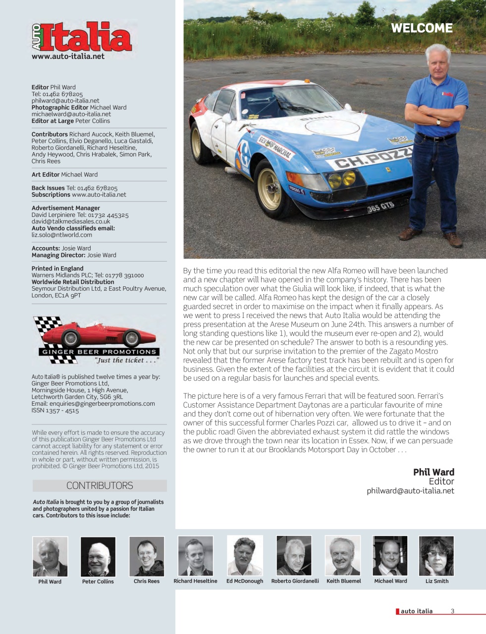 AutoItalia Magazine Preview Pages