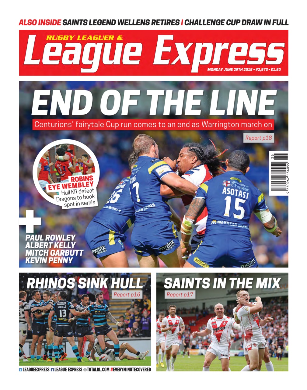 League Express Preview Pages