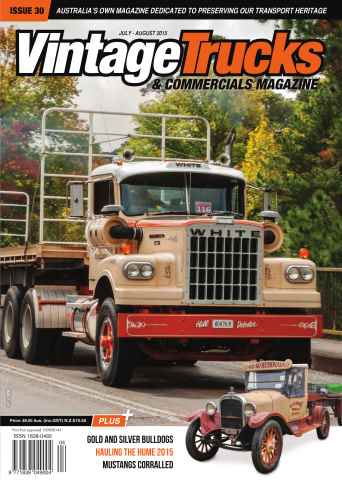 Vintage Trucks & Commercials issue July / August 2015
