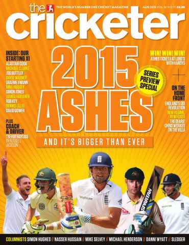 The Cricketer Magazine issue August 2015