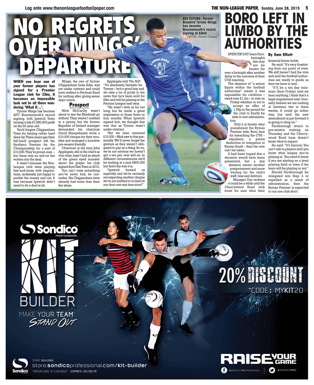 The Non-League Football Paper Preview Pages