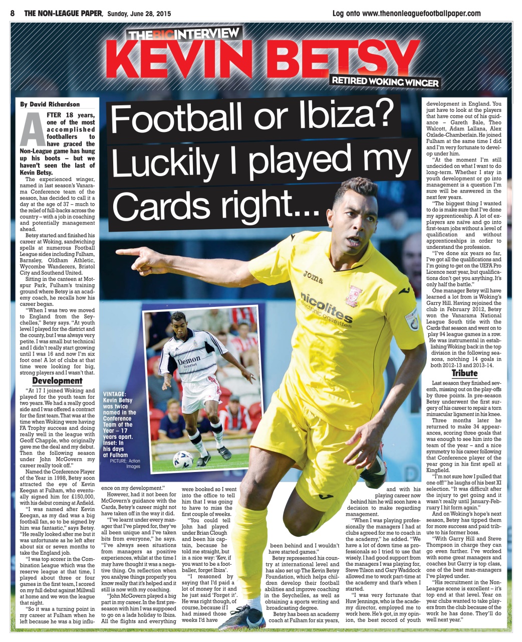 The Non-League Football Paper Preview Pages