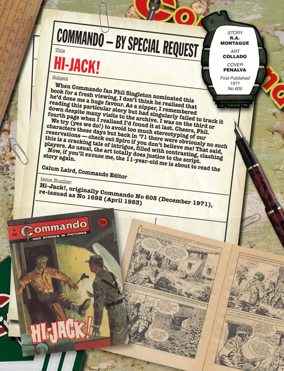 Commando Preview Pages
