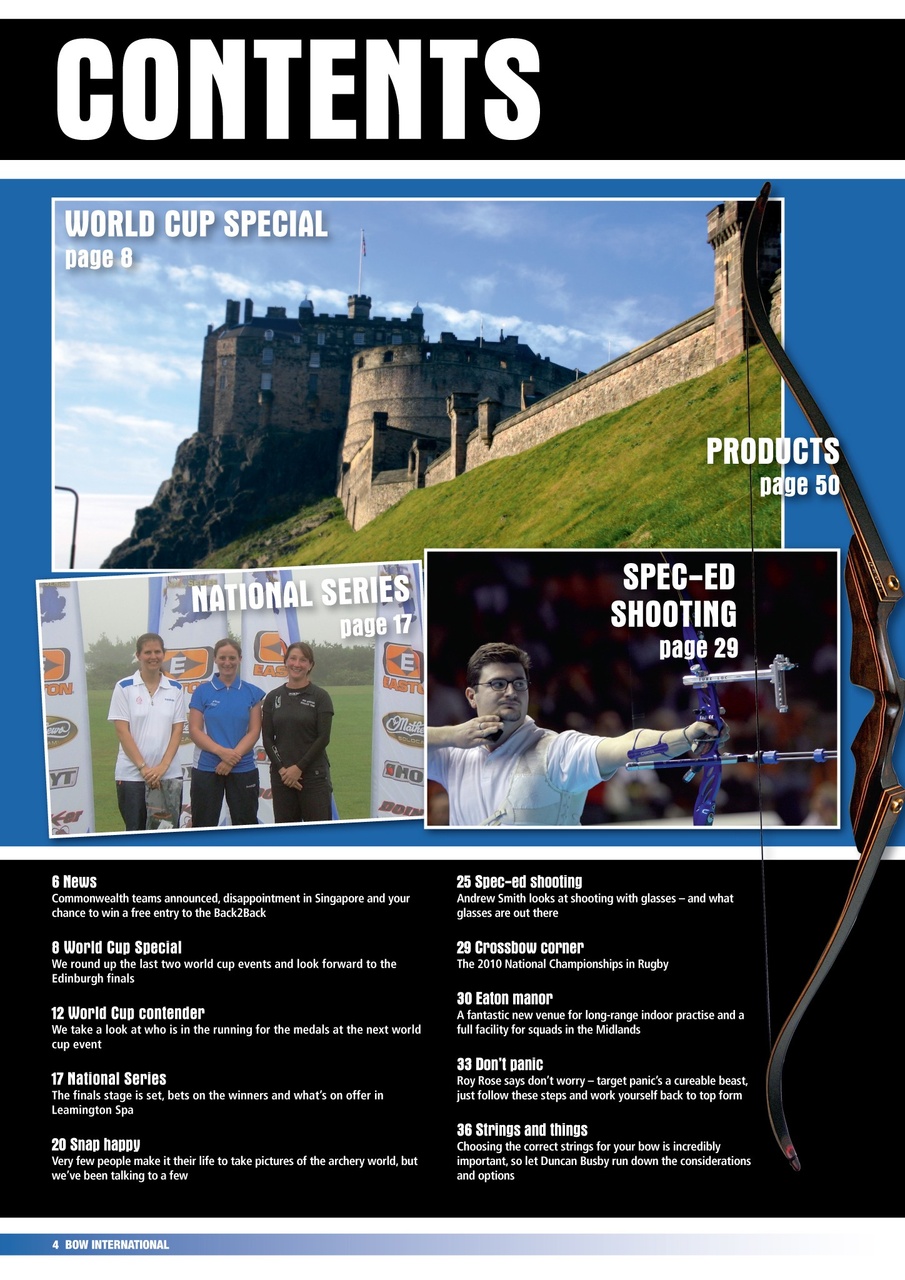 Bow International Preview Pages