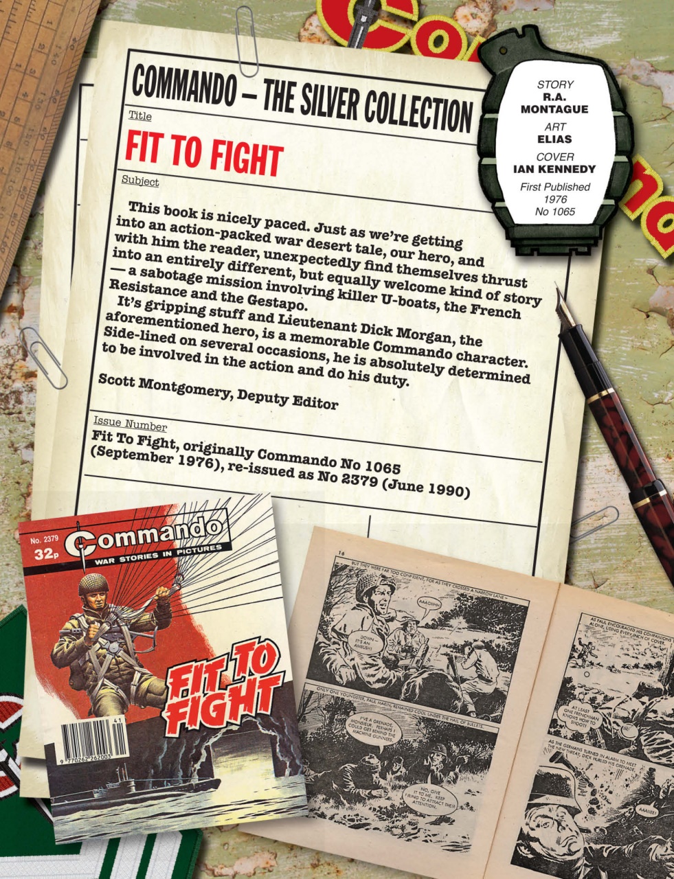 Commando Preview Pages