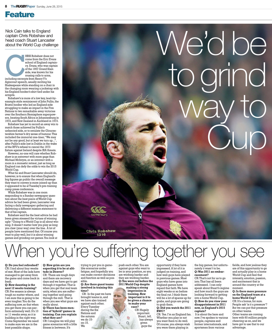 The Rugby Paper Preview Pages