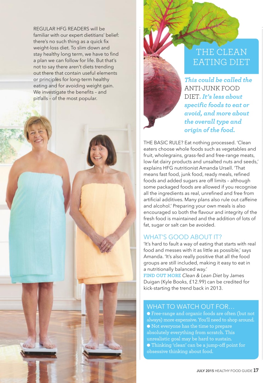 Healthy Food Guide Preview Pages