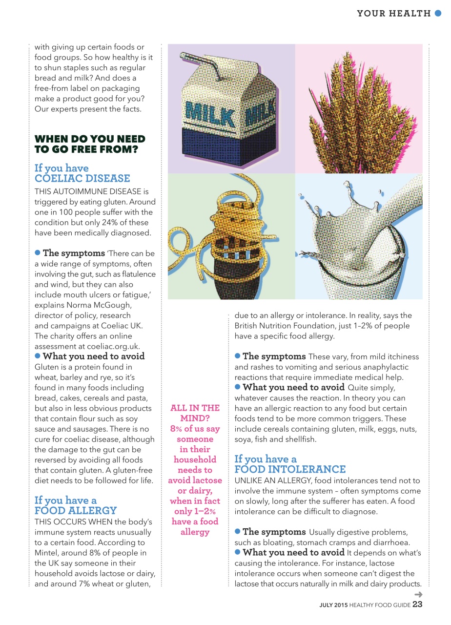 Healthy Food Guide Preview Pages