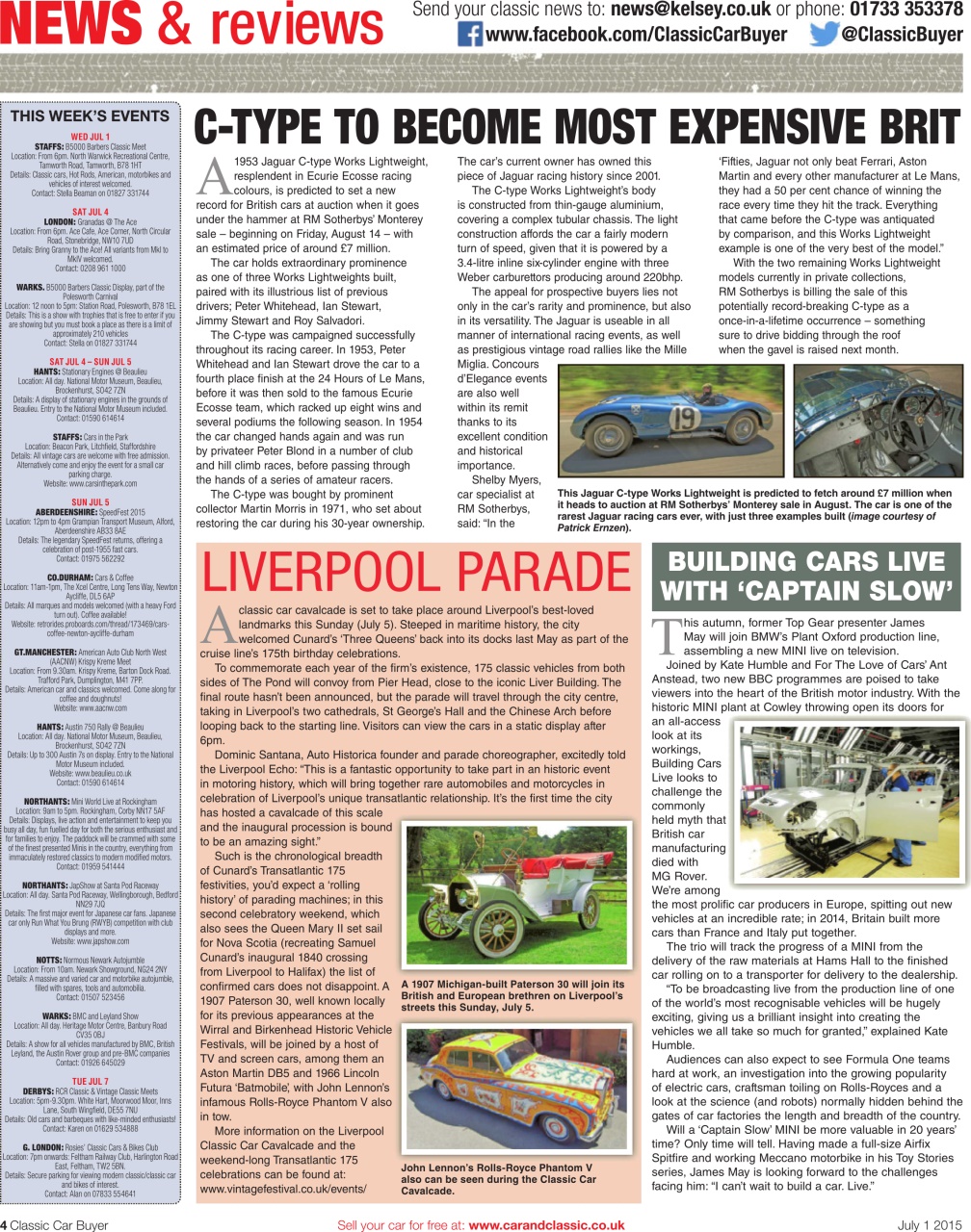 Classic Car Buyer Preview Pages