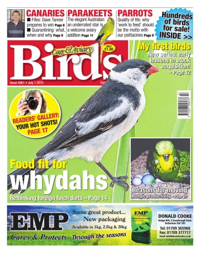 Cage & Aviary Birds issue 